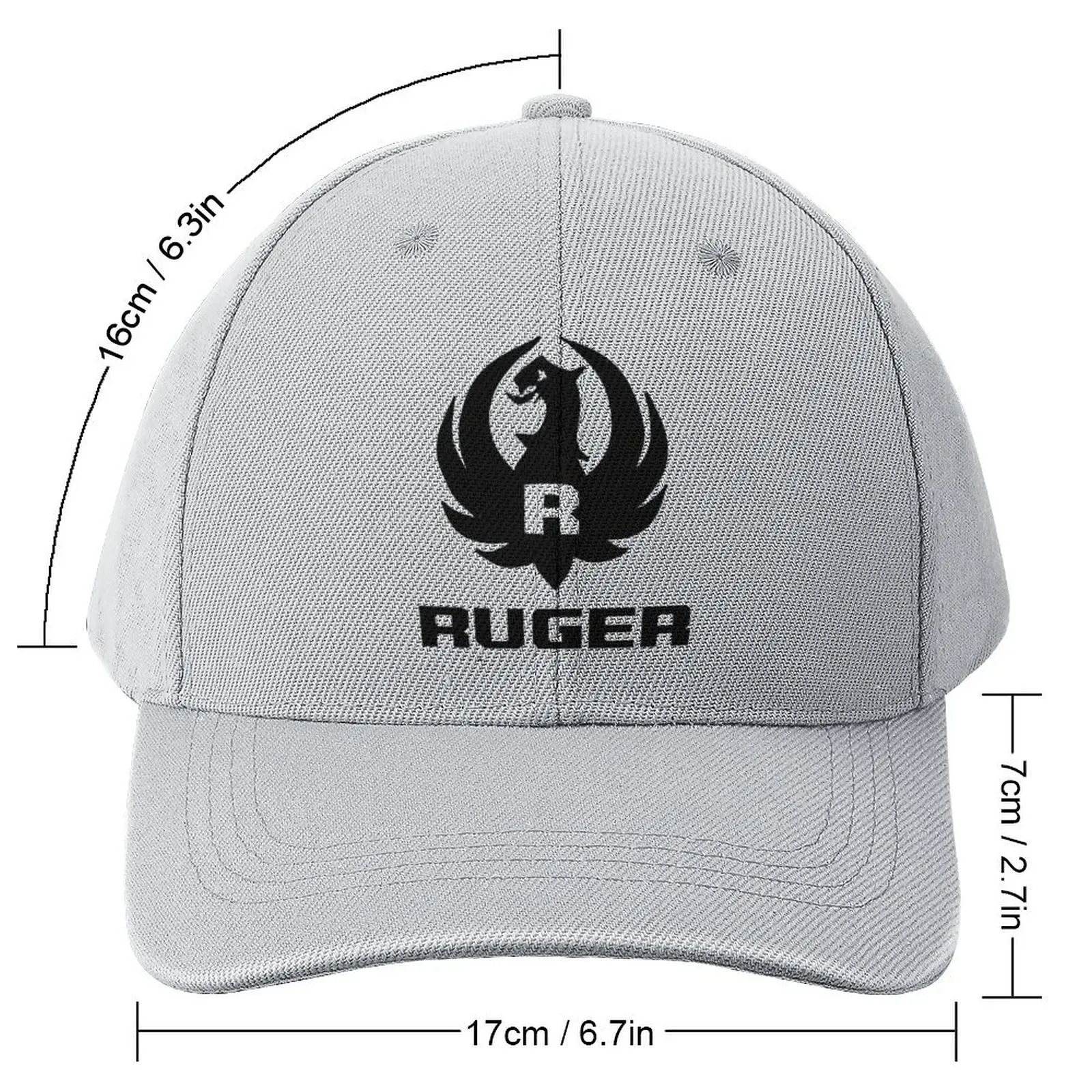 Ruger Czapka z daszkiem Czapka wędkarska Trucker Czapki męskie Czapka damska