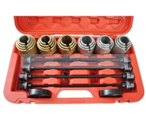 27 pct set Press and Pull Sleeve Tool Kit Bush Bearing Remover Set Iron Sleeve Extractor chassis Bearing Disassembly Tool