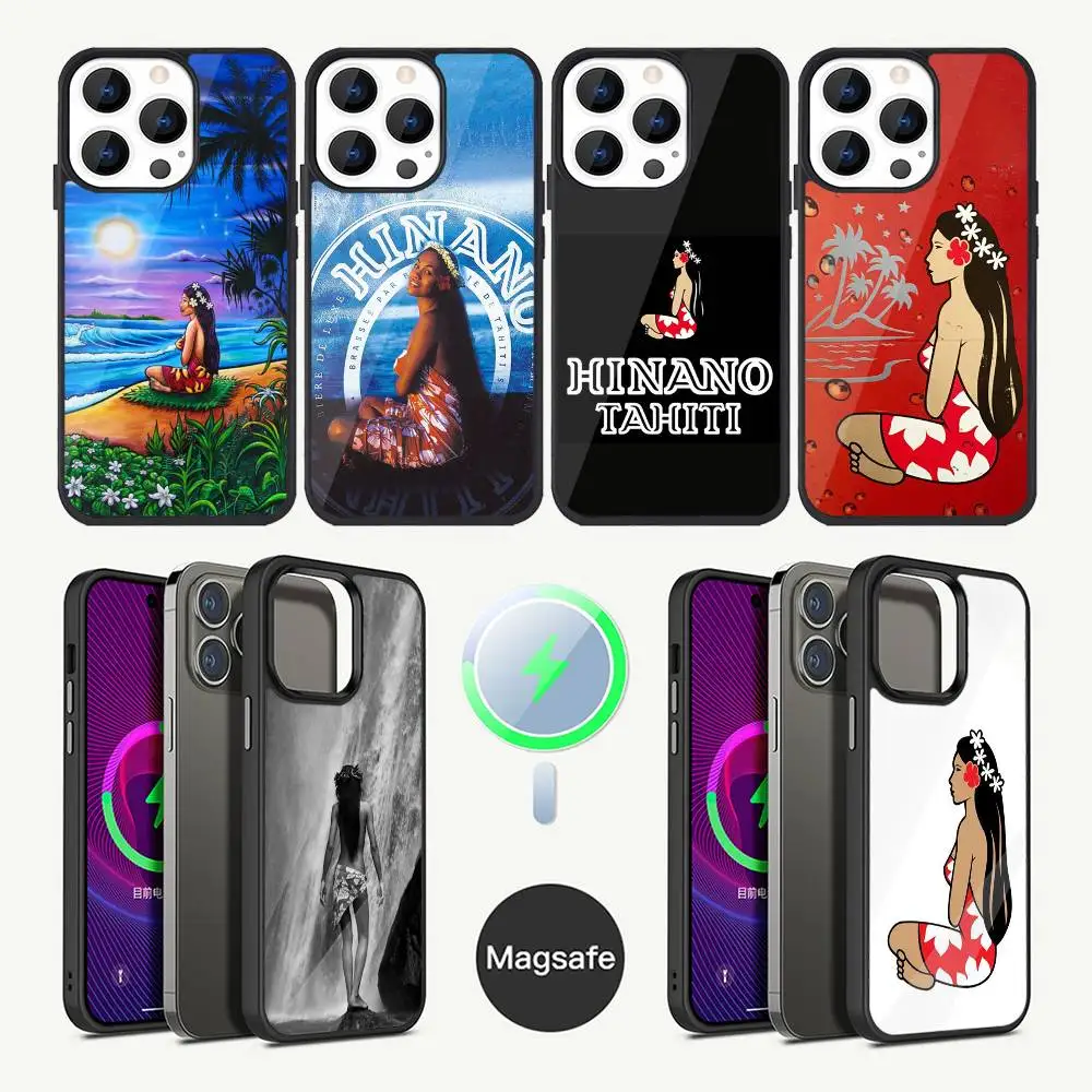 

H-Hinano Tahiti Girl Beach Phone Case For iPhone 16,15,14,13,12,11,Plus,Pro,Max Mini Magsafe Magnetic Wireless Charging