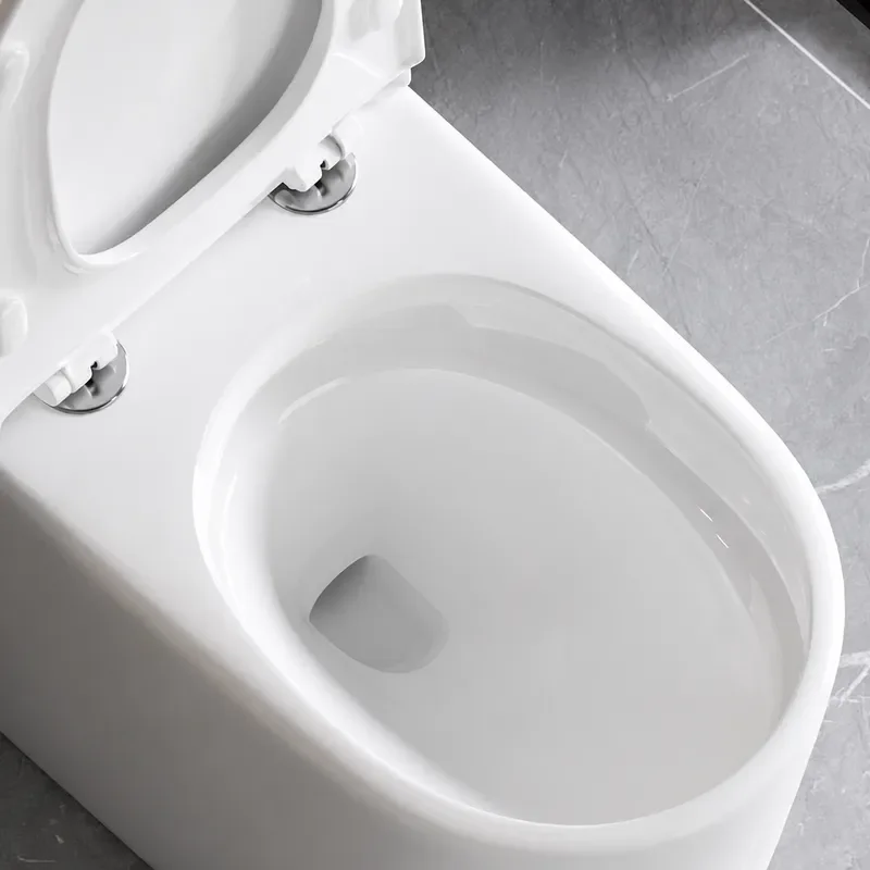 Hotel Style Household Ceramic Toilet Water Saving Silent Deodorant Anti Splash Large Diameter Flush Toilet for Home Bathroom