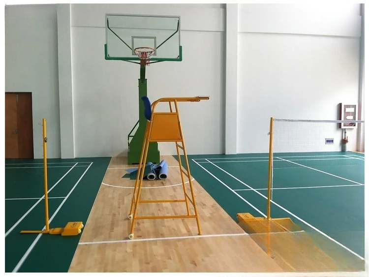 Cadeira de árbitro de badminton Match arena móvel removível