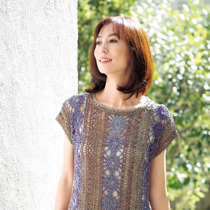 Beautiful Hand Knitting Vol.12 Spring And Summer Hollow Clothing Weaving Book Pullover Cardigan Pattern Crochet Tutorial Book