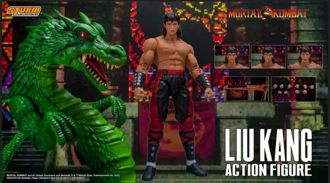 

【Оригинал】Сторм Коллекционные предметы Mortal Kombat Liu Kang 1/12 Фигурка Коллекционная модель игрушки