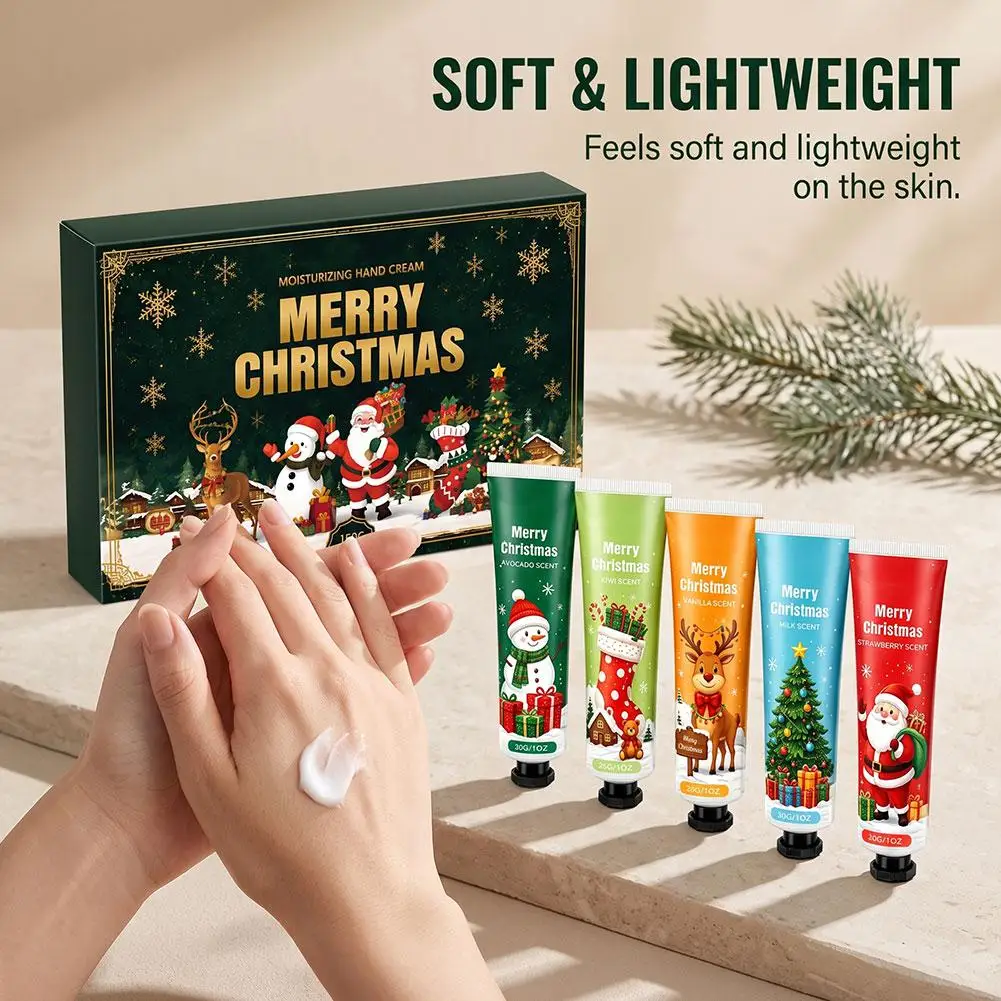 NEW YEAR Moisturizer Hand Cream Gift Set-Creamy Moisturizer for Dry Hands Perfect Gift for Women Daily Hand Care Christmas Gift