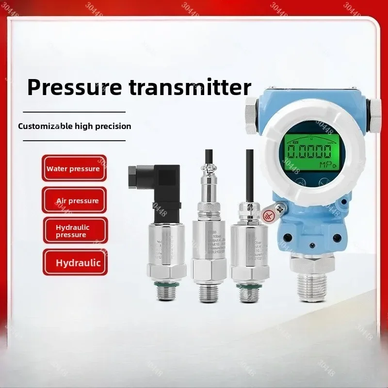High-precision Liquid and Gas Pressure Transmitter High Temperature Resistant Digital Display Explosion-proof Intelligent