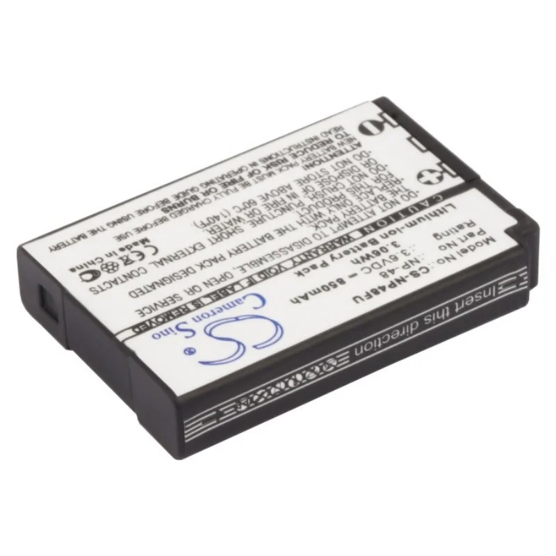 Cameron Sino Camera Battery For Fujifilm XQ1 XQ2 NP-48 850mAh