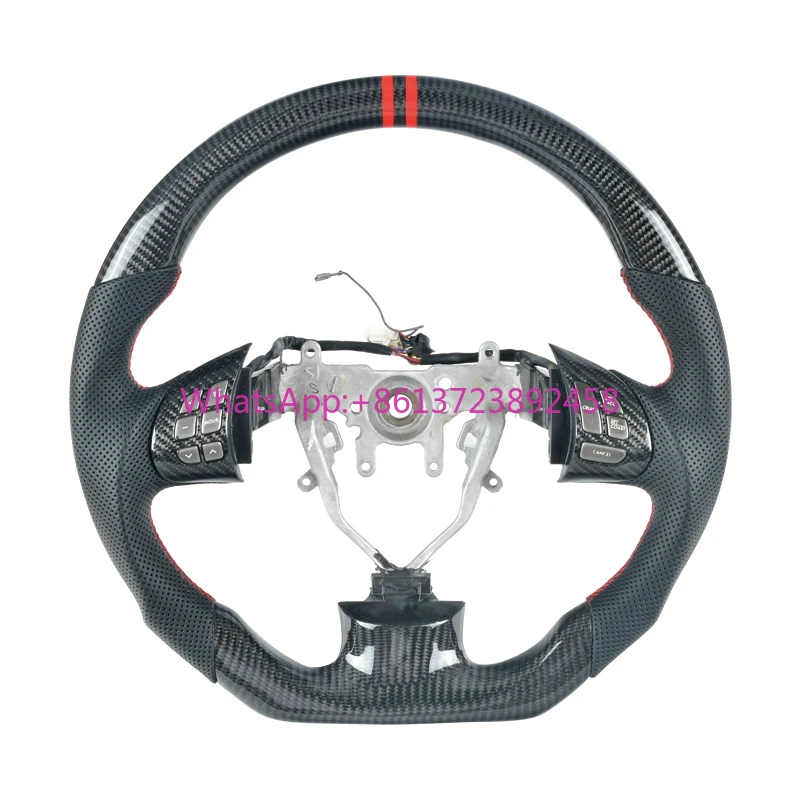 

100% Real Carbon Fiber Car Steering Wheel for Subaru Impreza Legacy WRX STI Forester