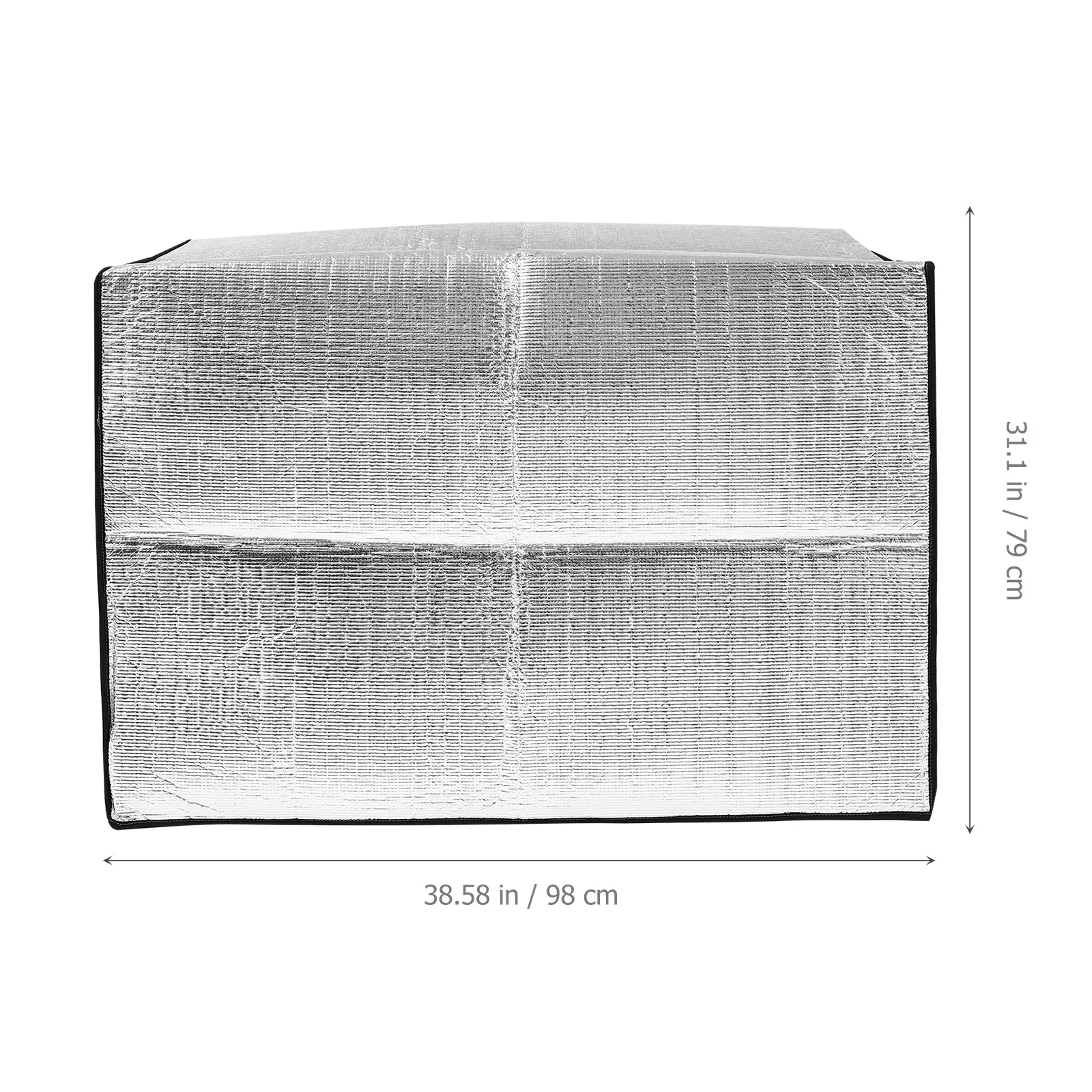 AC Sun Shade Cover 90x62x38cm UV-Resistant Outdoor Air Conditioner Protective Cover