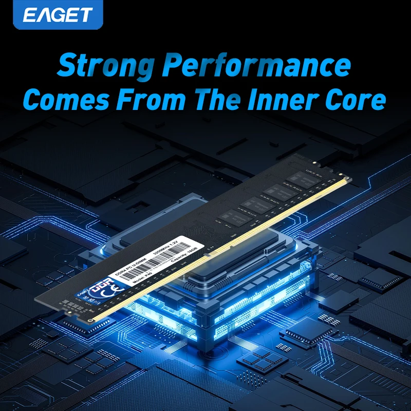 Eaget DDR4 RAM 8GB 16GB 3200MHz 1.2V for Desktop