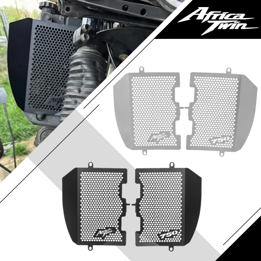 

For Honda XRV750 XRV 750 Africa Twin 750 RD07 1990-2003 Motorcycle Accessories Radiator Guard Protector Grille Protection Cover