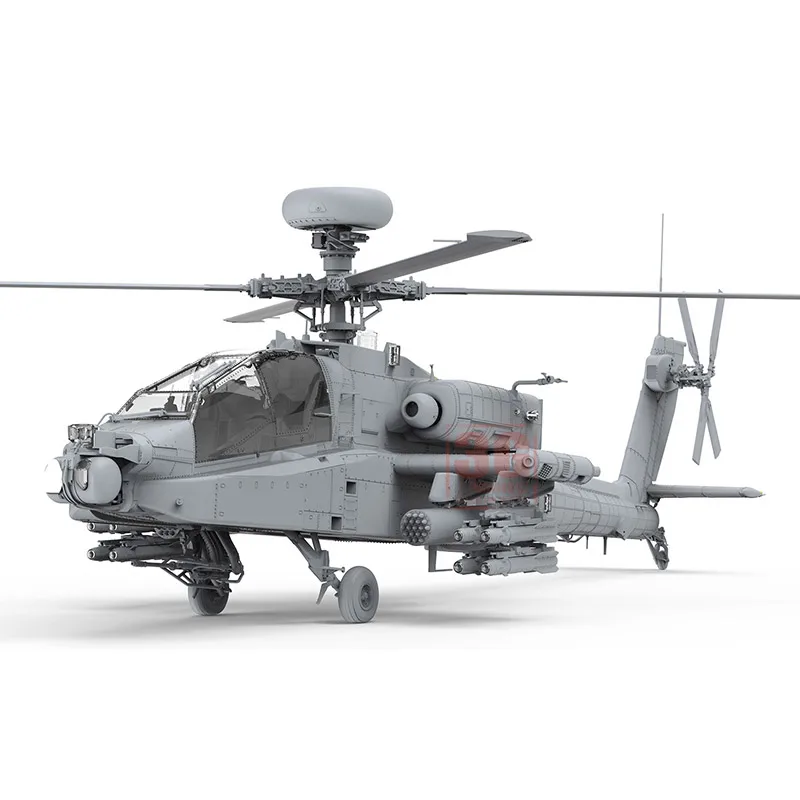 MENG plastic model kit assembled aircraft QS-004 Boeing AH-64D Apache Longbow heavy armed helicopter 1/35