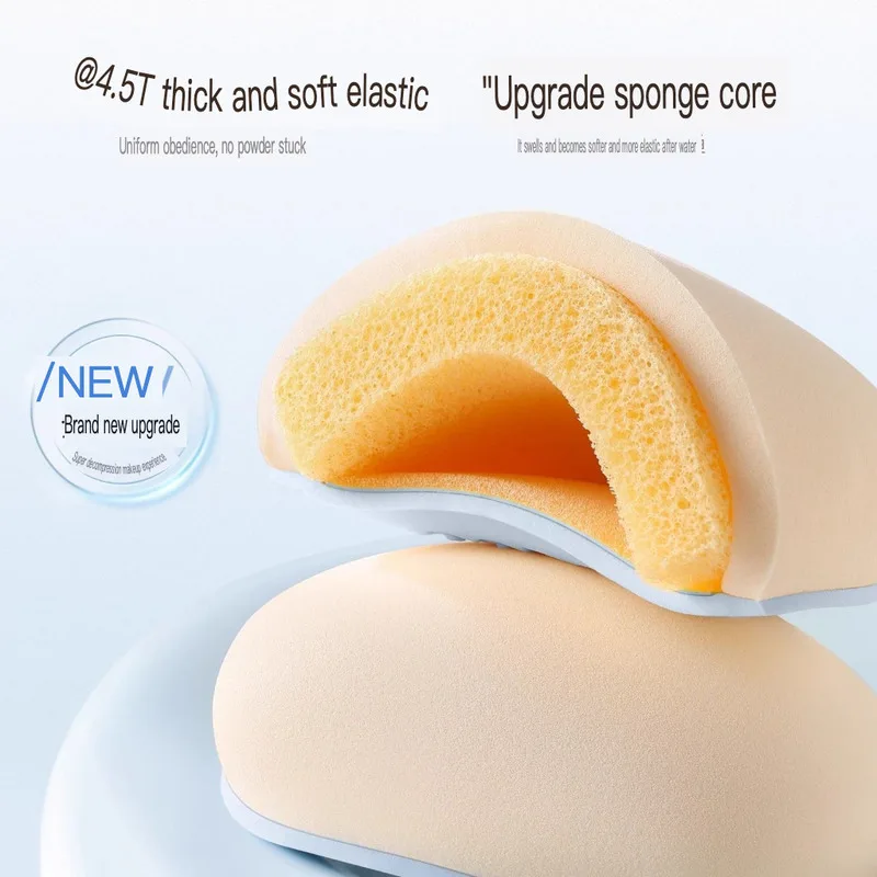 

Goodie Marshmallow Cushion Powder Puff Foundation Liquid Special Makeup Clear Base Makeup, Suitable For Both Dry And Wet Use