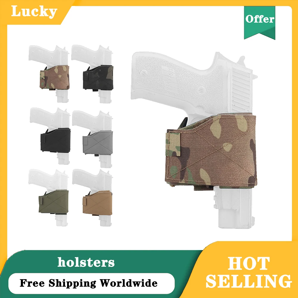 

Molle Tactical Release Hunting Holster Small, lightweight and versatile Adjustable Universal Tactical Holster