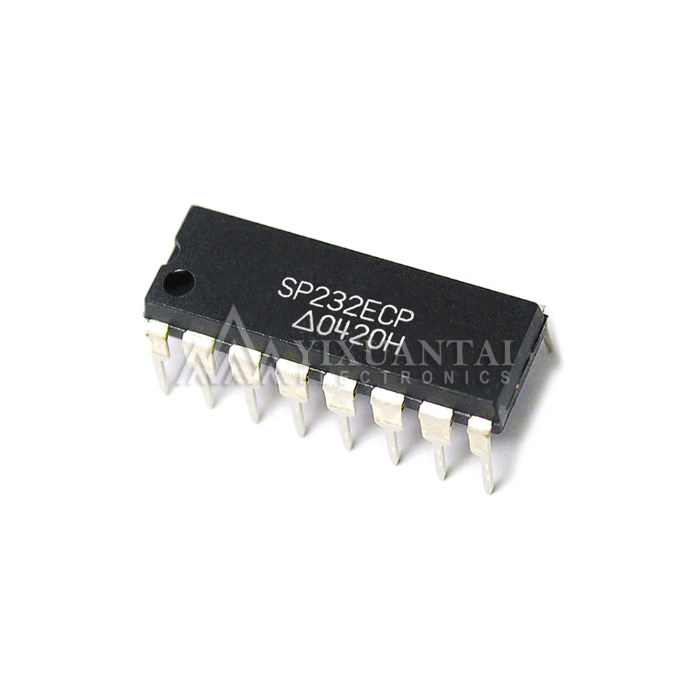 5pcs/Lot SP232ECP IC TRANSCEIVER FULL 2/2 16DIP New