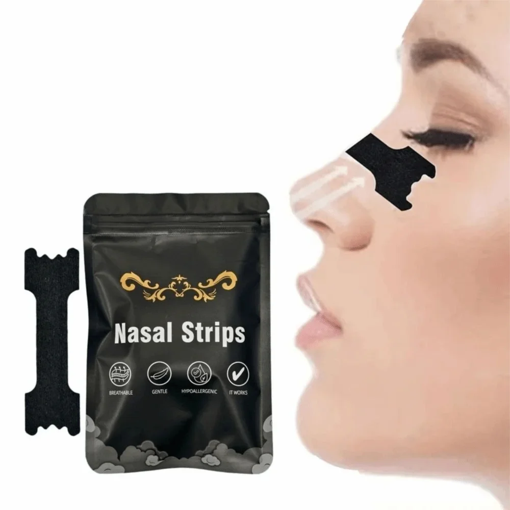 30pcs Breathable Nasal Strips Anti Snoring Nose Patches Extra Strength Nasal Congestion Relief Sleep Aid Strips Better Breathing
