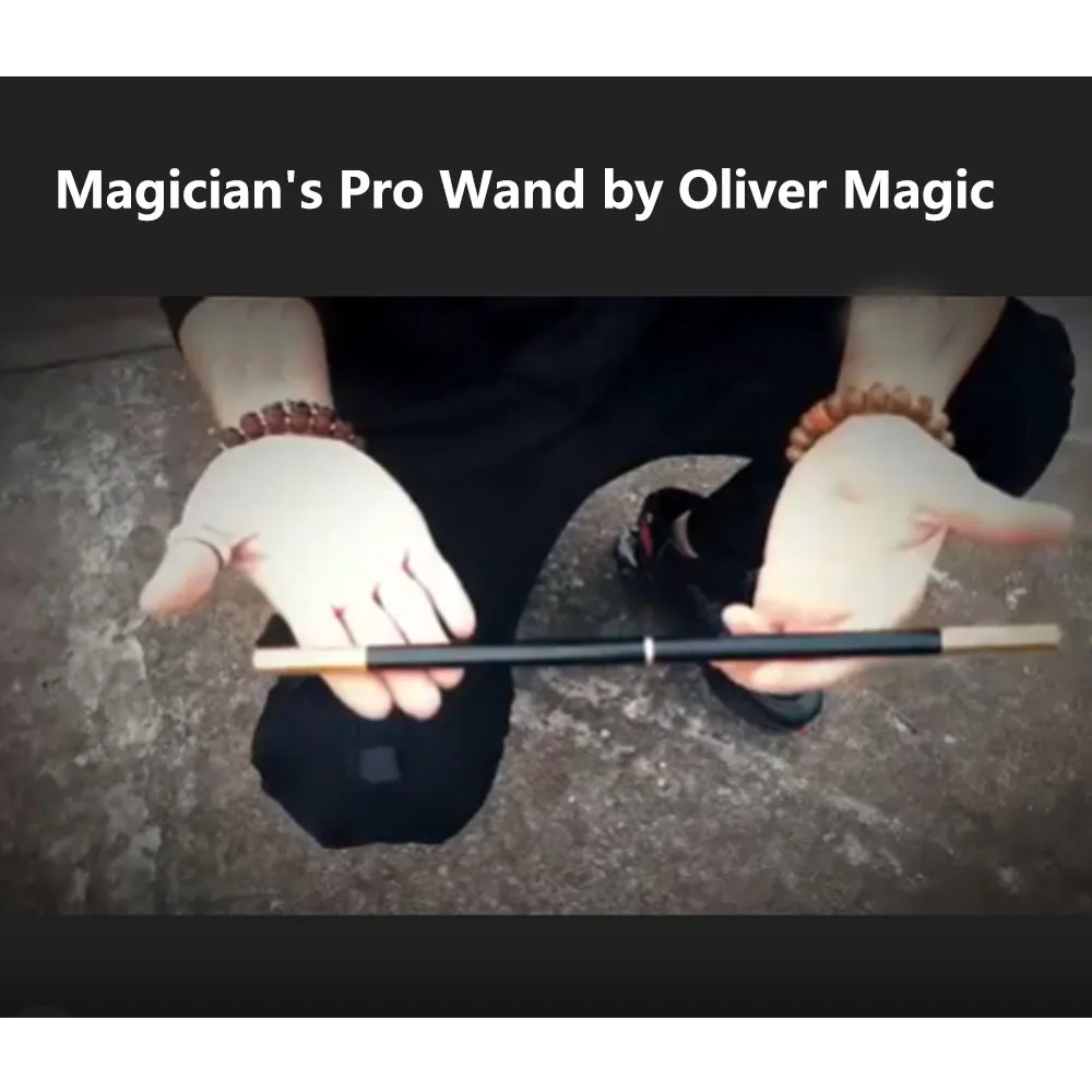 

Профессиональная палочка Magician от Oliver Magic, многофункциональная профессиональная волшебная трость, аксессуары для сценических фокусов с медной головкой