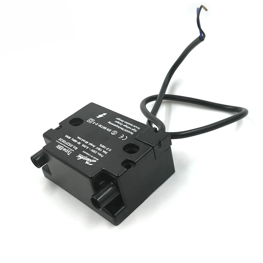 1pcs Electrode Ignition Transformer Gas Burner Igniter High Voltage Transformer Single Electrode Output for Gas Liquefied