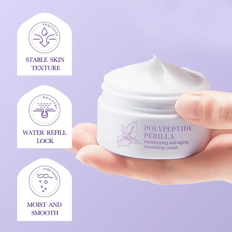 Peptides Collagen Face Cream Rejuvenation Anti Wrinkle Anti-Aging Whitening Moisturizing Repair Brighten Facial Skin Care