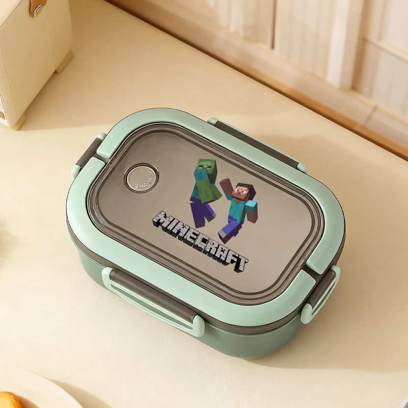 Game Theme Bento Lunch Box Min - Gaming Console With Minecraft 评论和价格