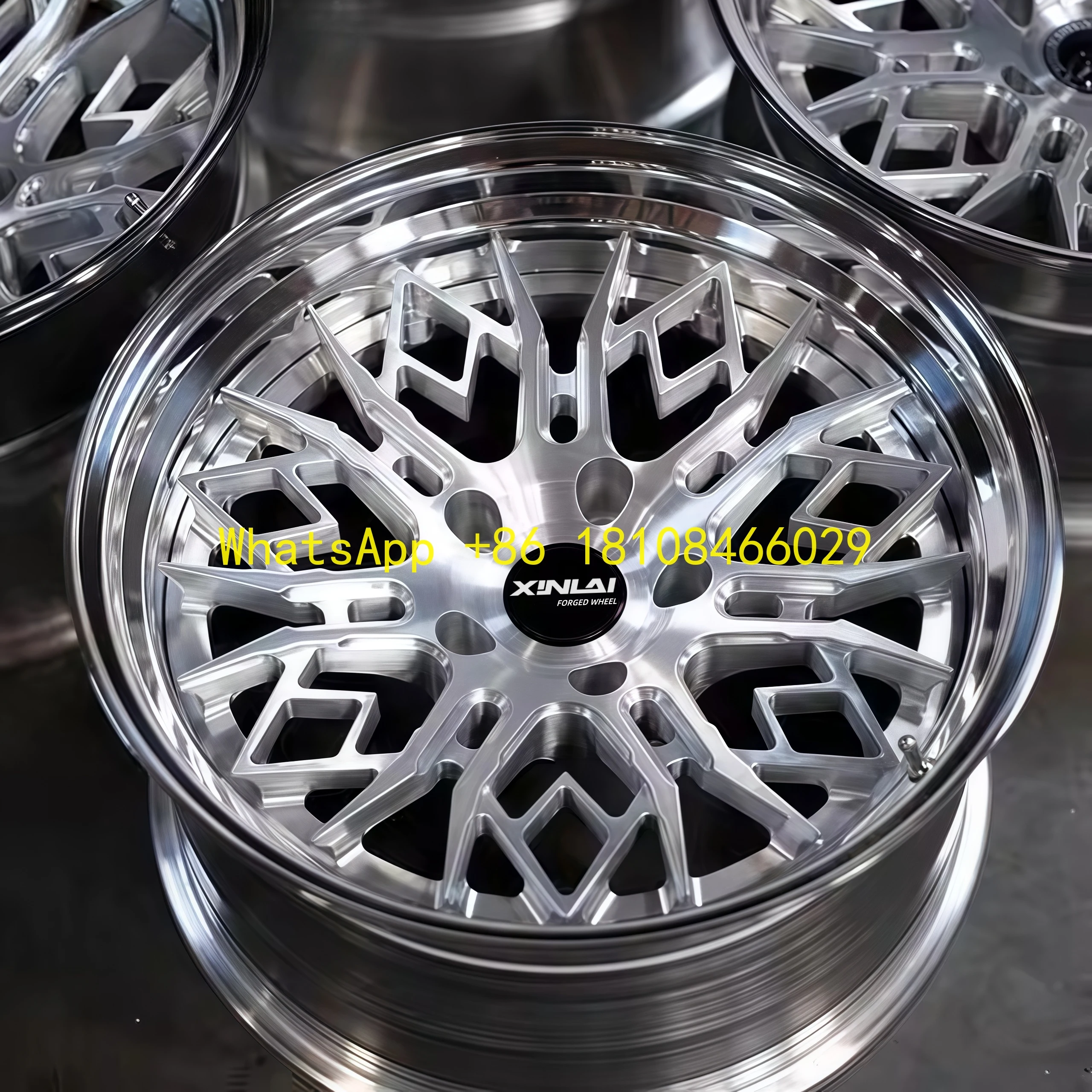 

Forged 2-piece 5x114.3 5x130 5x127 Custom Aluminum Alloy Rims 16-26 Inch Car Wheel 15