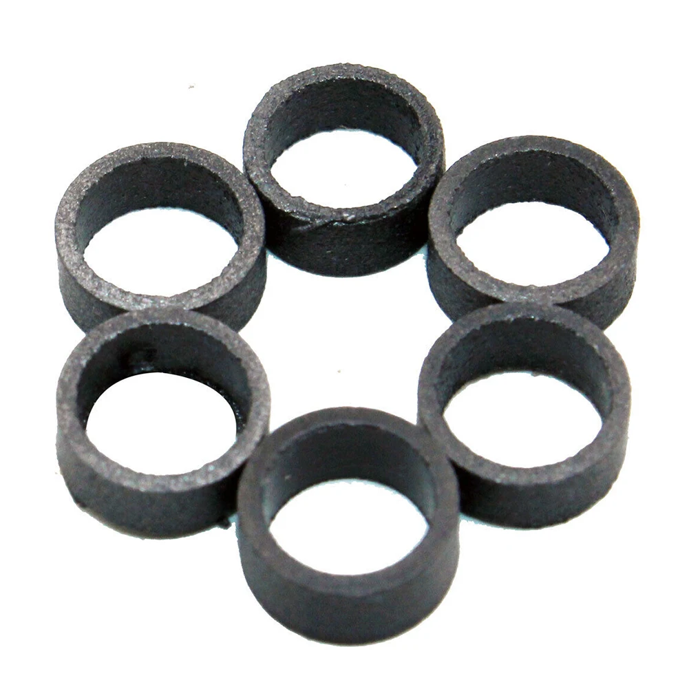 For BMW 6Pcs Fuel Injector Repair Seals for 135 335 535 550 650i 740i 750i X6 Compatible with N54 N63 S63 Engines