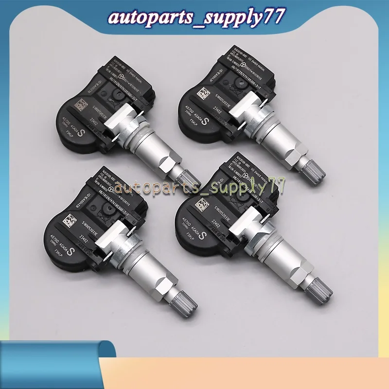 

Set of (4) TPMS Tire Pressure Monitoring Sensor 40700-4GA0A 40700-4GA0B 315MHz For 2014 Infiniti Q50 2015 Infiniti Q50 3.5L V6