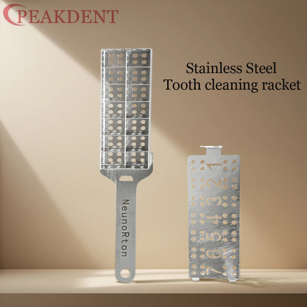 

Stainless Steel Dental Tooth Washing Racket for Porcelain Teeth Cleaning Polishing Plate Veneers Materials Dentistry Wash Tray