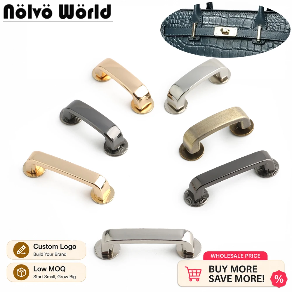20/50/100PCS Inner 20mm 25mm Bag Metal Anchor Arch Bridge Hanger Hooks Connector For Handbag Strap Side Buckle Clips Accessories