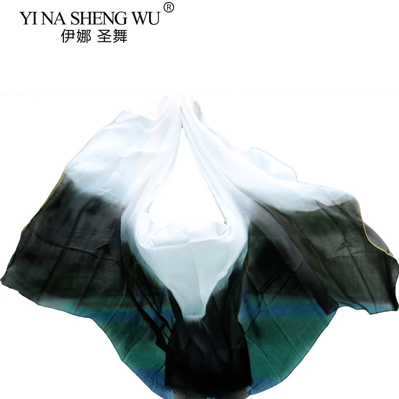 Wysokiej jakości, tanie woalki do tańca brzucha z jedwabiu 100%, woalki do bellydance dla kobiet, sprzedaż hurtowa, możliwość personalizacji rozmiaru i koloru.