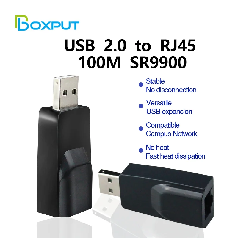 100mbps usb 2.0 para rj45 sr9900 com fio usb typc c para rj45 lan ethernet adaptador de placa de rede para computador portátil macbook windows 10