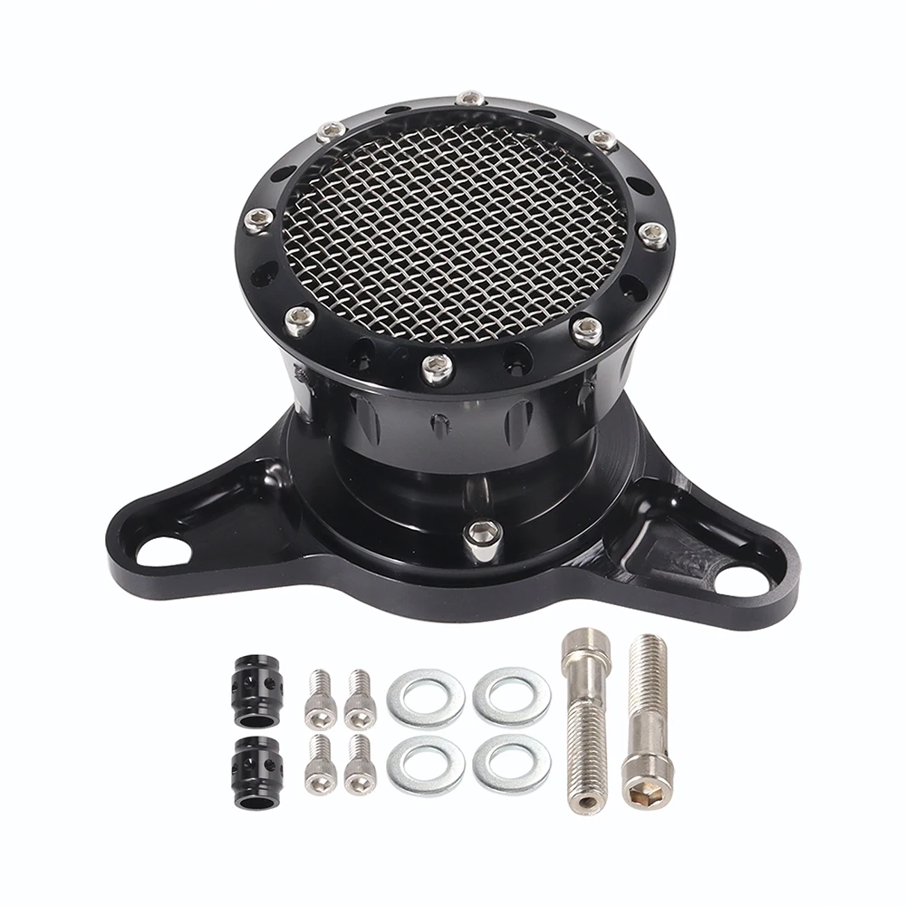 Motorcycle Retro Velocity Stack Air Cleaner Intake Filter For Harley Sportster XL883 Iron XL1200 48 72 Roadster Hugger 2004-2019