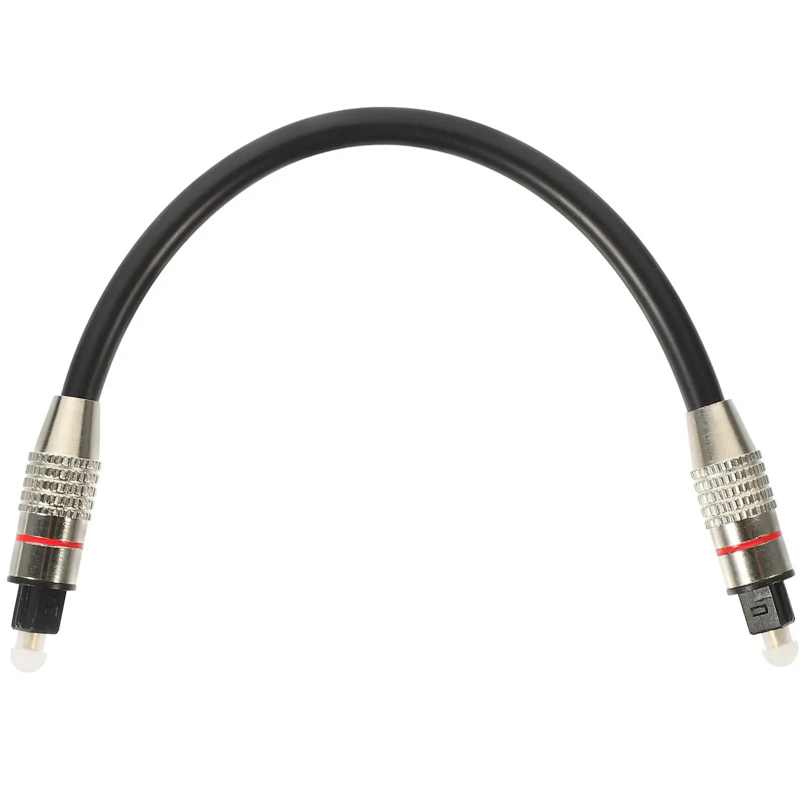 

Audio Optical Cable 6.0 for Sound Bars Game Console PMMC 0.2m Connector Durable Soft Wire Excellent