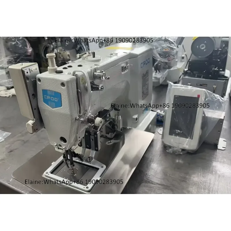 QK-4306D Large Platform Dahao Touch Screen 6x9cm Electronic Bar-tacking Industrial Sewing Machine