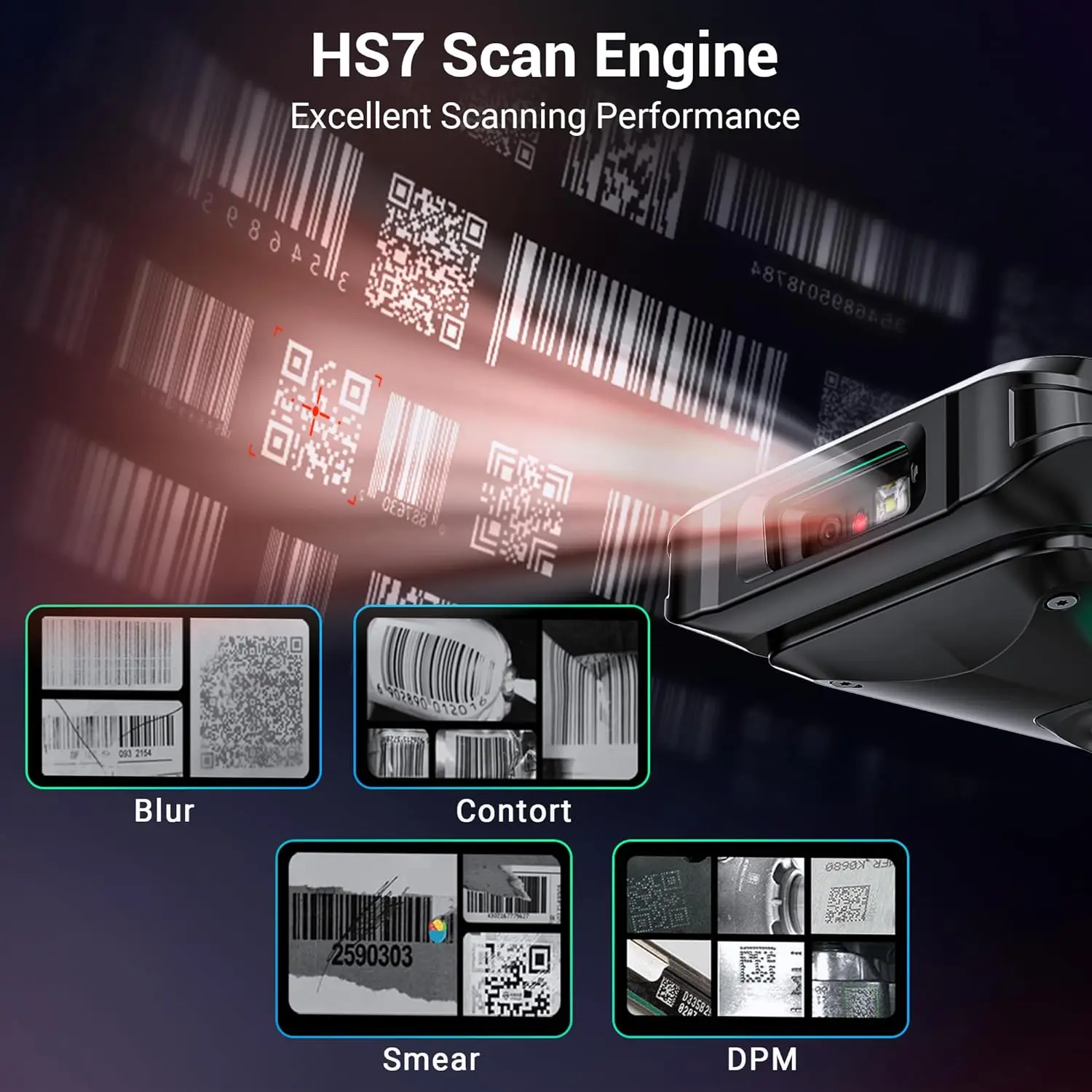 Komputer Mobile PDA TC65 5G 2.6Ghz 8 Core 8+128GB Android13 GMS WIFI-6 IP68 6.5Inch Honeywell N5703 Pemindai Kode QR Tangguh