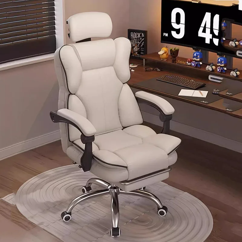 

Computer Chair Bedroom Chaise Design Meeting Height Adjustable Relax Lazy Backrest Cadeira De Escritorio Rotating Luxury Gamer