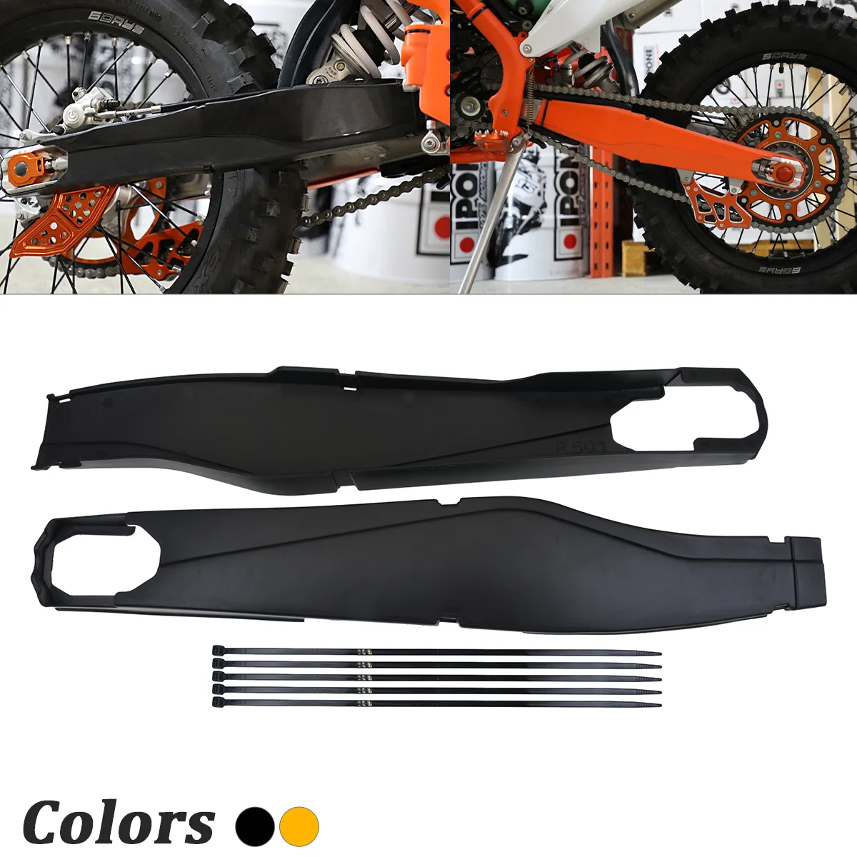 

Motorcycle Flat Fork Protective Shell Rear Guard Cover Plate For KTM SX SXF XC XCF GasGas EC MC MCF Husqvarna TC/TX/FC/FE/TE/FX