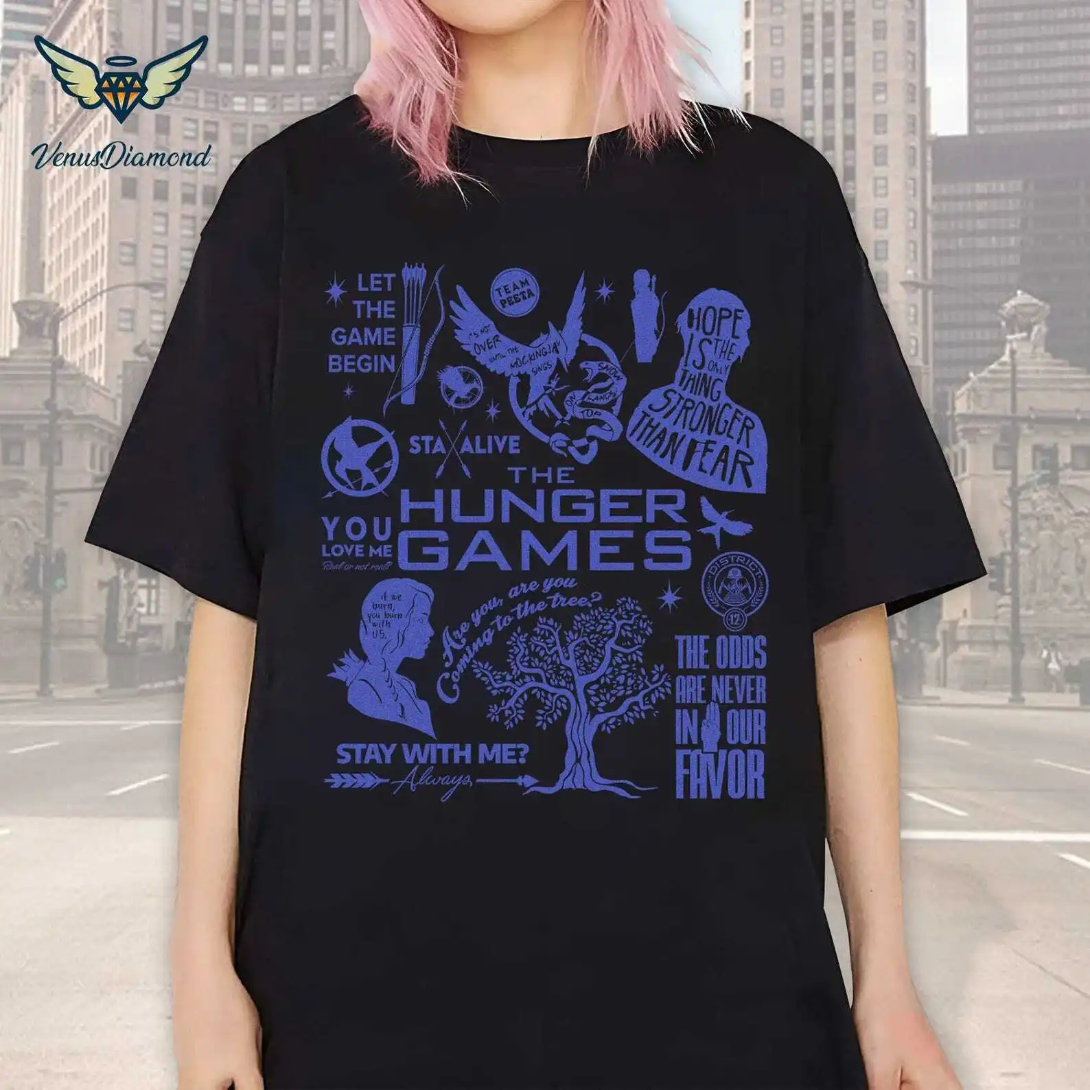 

The Hunger Games Doodle Art Shirt, The Hunger Games Merch