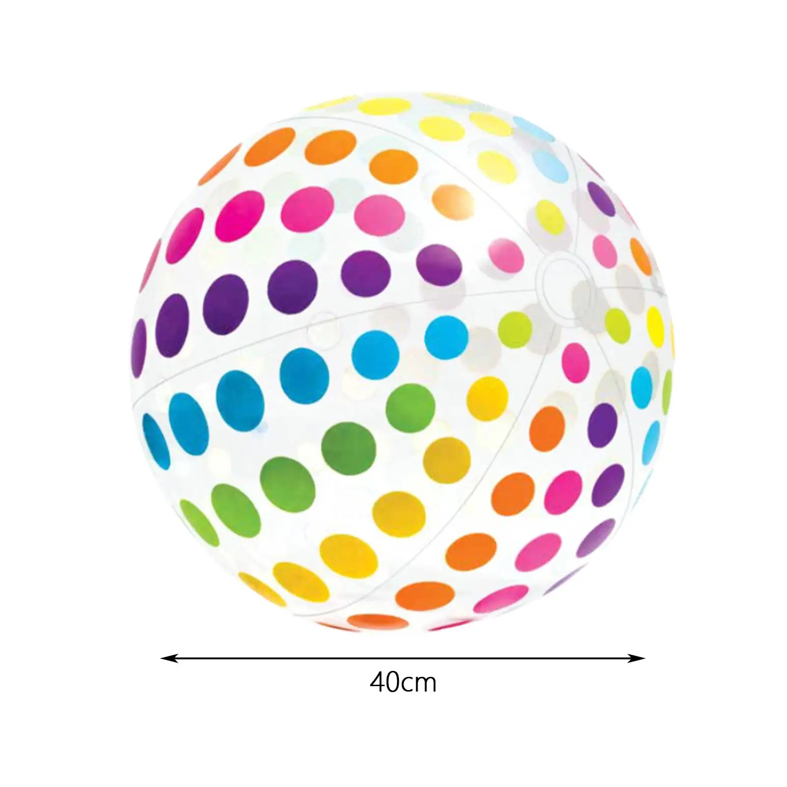 كرات ملونة قابلة للنفخ من بولي كلوريد الفينيل ، ألعاب مائية ، ألعاب لحمام السباحة ، للمنزل ، الصيف