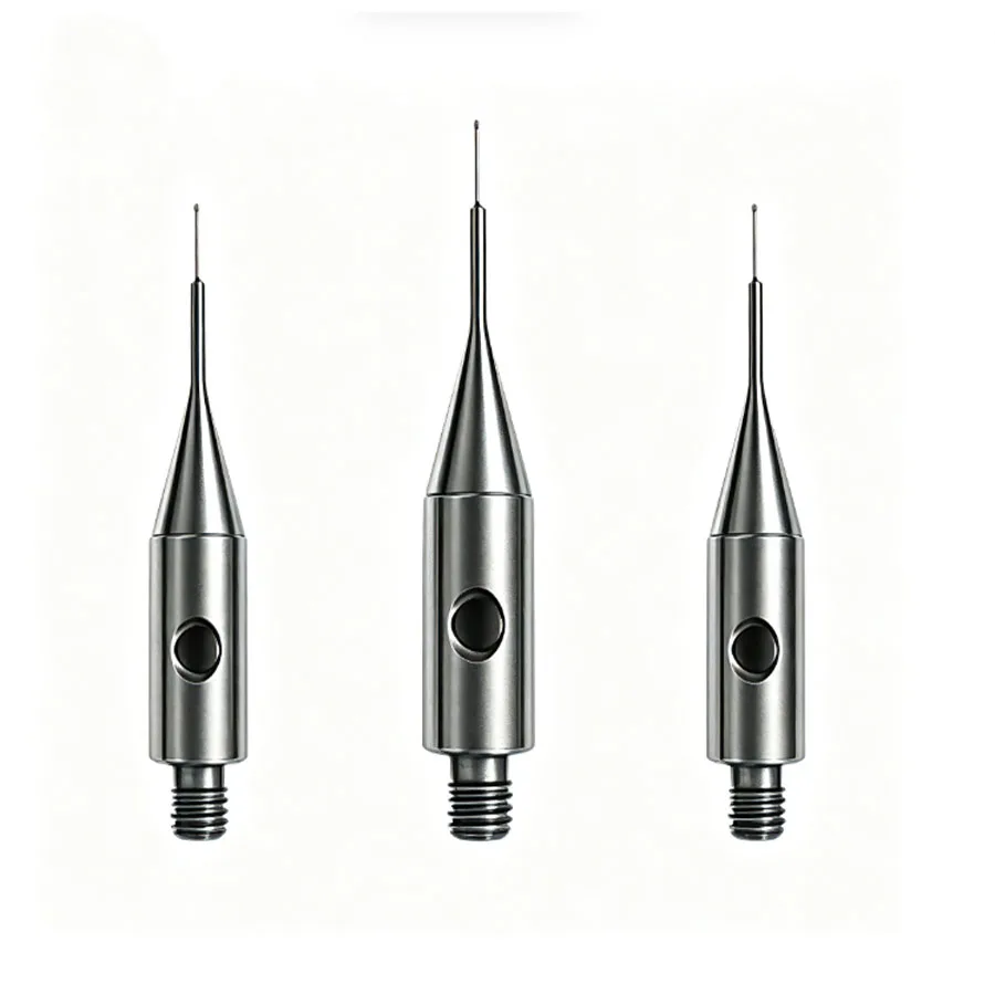 タッチピン-Ø-08mm、m4ネジ-cmmタッチピン、三次元測定機用エッジセンサー、タッチピンの交換用