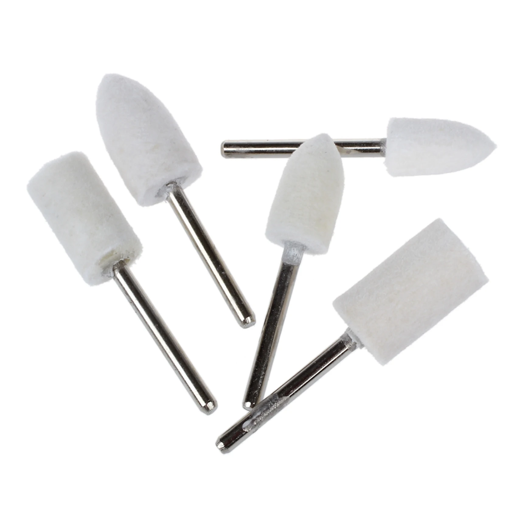 

AB34-50Pcs Felt Polishing Buffing Pad Head Set Rotary Tools For Dremel Accessories