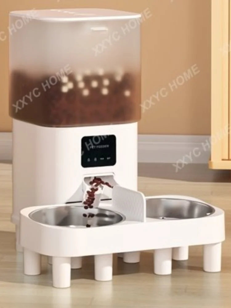 Bowl Intelligent Automatic Feeder Cat and Dog Timing Quantitative Video Feeding Machine