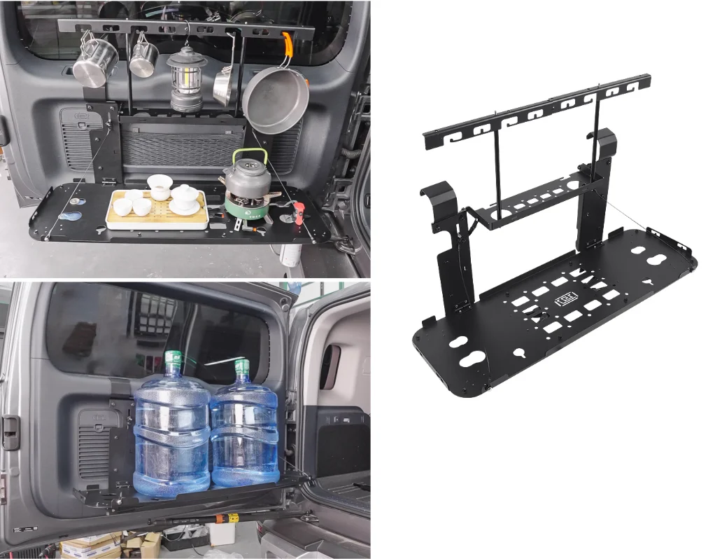 For BYD FangChengBao Leopard 5 2023-2025 Tailgate Organizer MOLLE Panel Module Storage Car Accessories