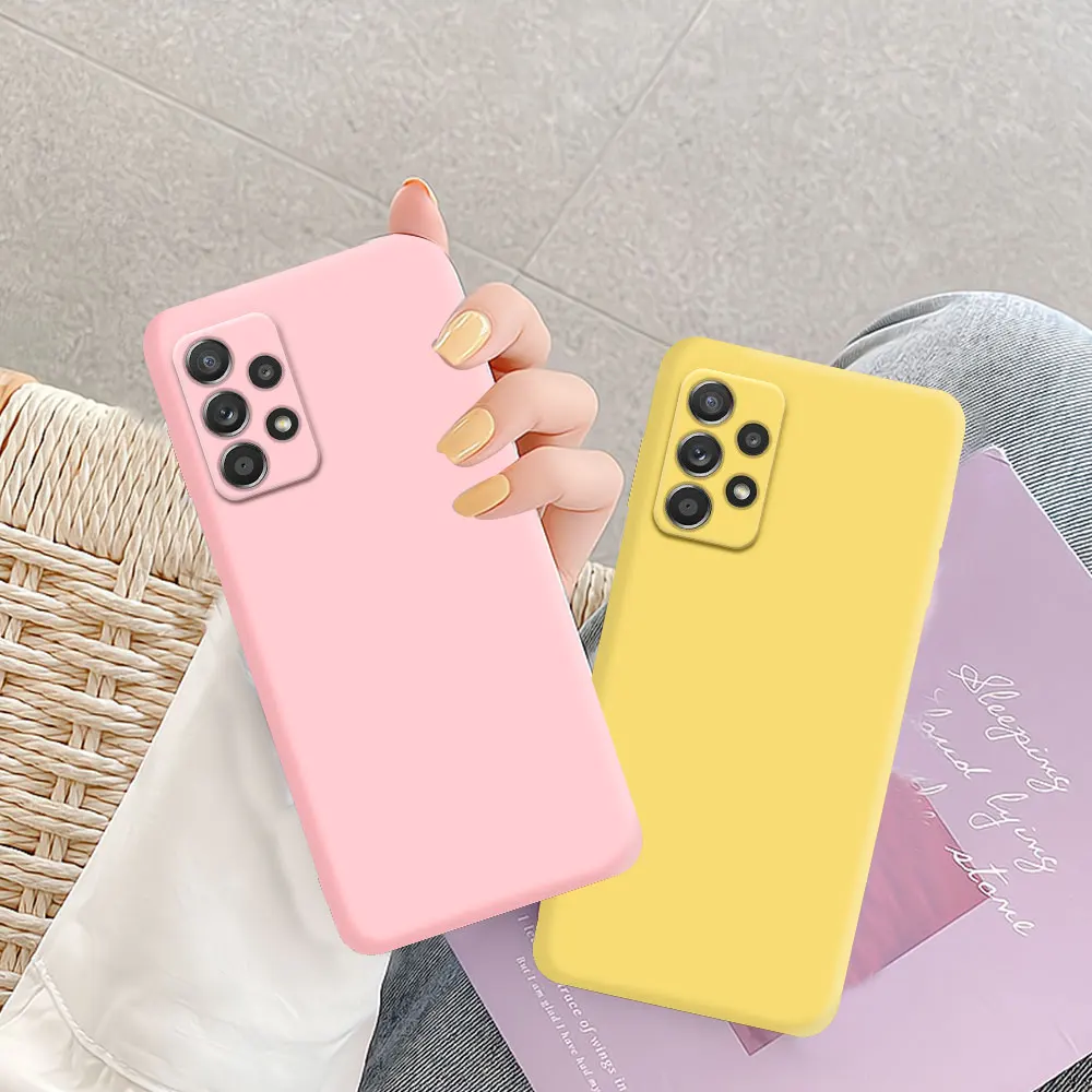 Silikon Handyhülle für Samsung Galaxy A13 A23 A33 A53 A73 A14 A24 A34 A54 A22 A32 A25 A52 A52S A72 4G 5G Schutzhülle – Detail 18
