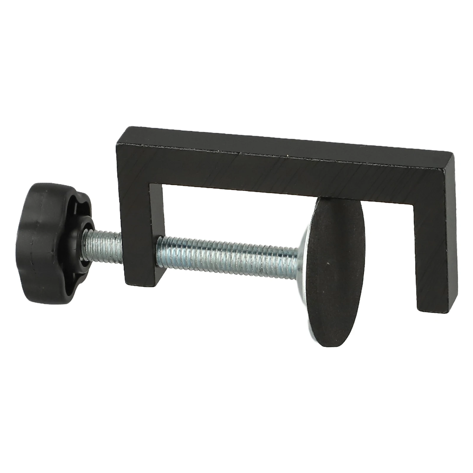 Klem sekrup meja, klem sekrup meja dapat diatur, kedalaman penjepit rakitan furnitur DIY, 10-57mm, mudah dipasang