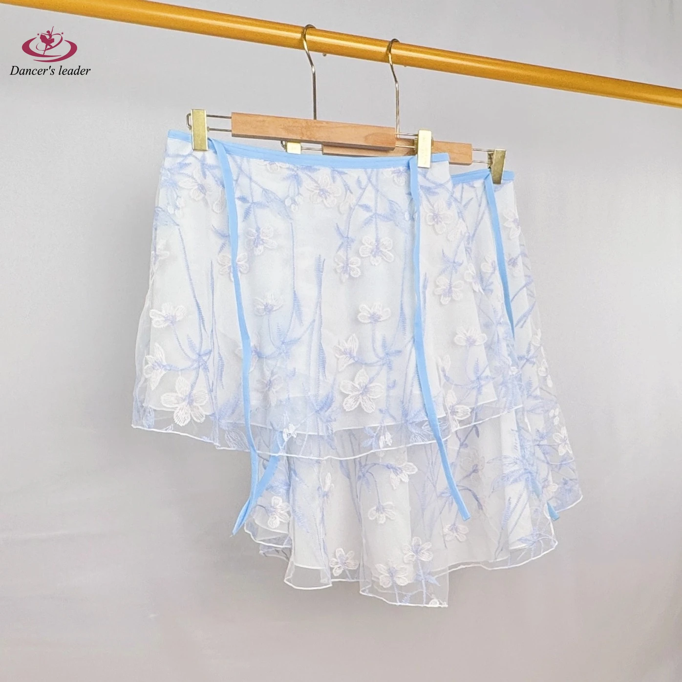女性のバレエスカート-5-で-1-梅刺繍ダンススカート大人のジャンプスーツ女の子バレエミニスカート画像
