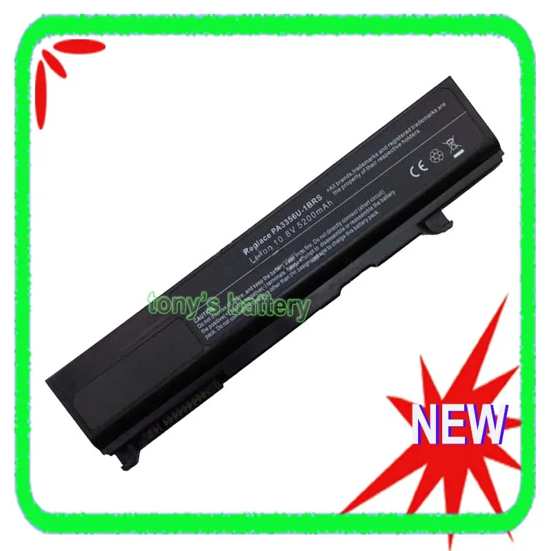 PA3356U-1BRS Laptop Battery For Toshiba Satellite Pro S300 U200 U205 A50 A55 Portege S100 M300 M500 PA3456U-1BRS PA3357U