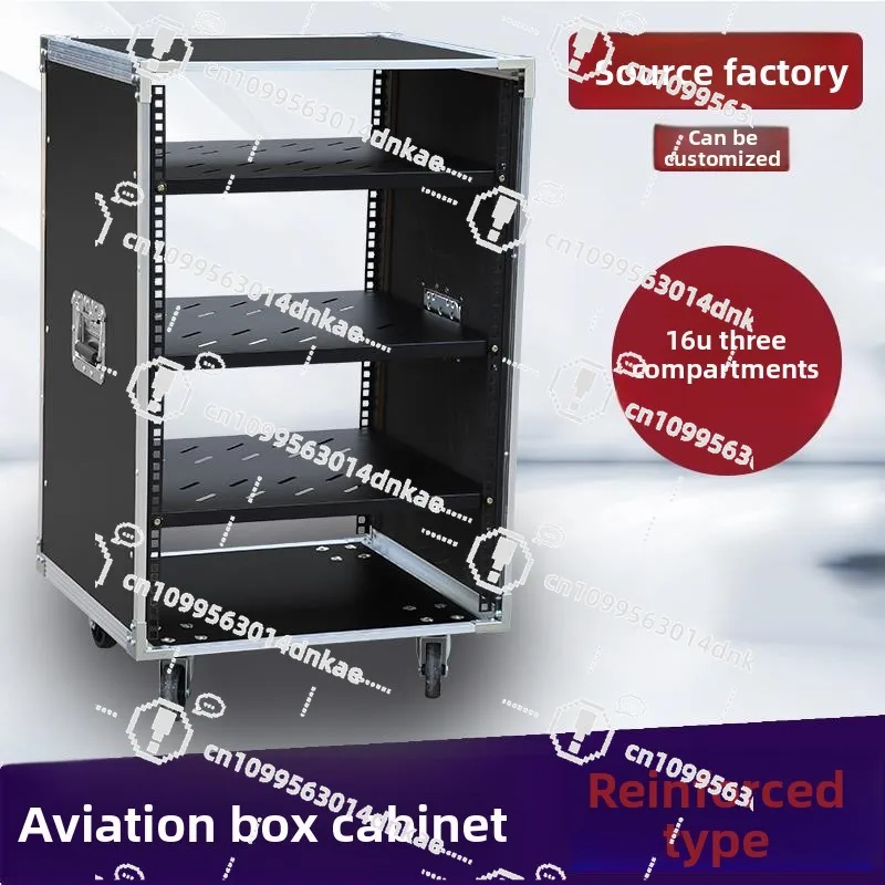 10U خزانة مكبر كهربائي للمنزل 16UKTV جراب هواء سينما KTV في الهواء الطلق الزفاف متعدد الوظائف 12U الهيكل الرف