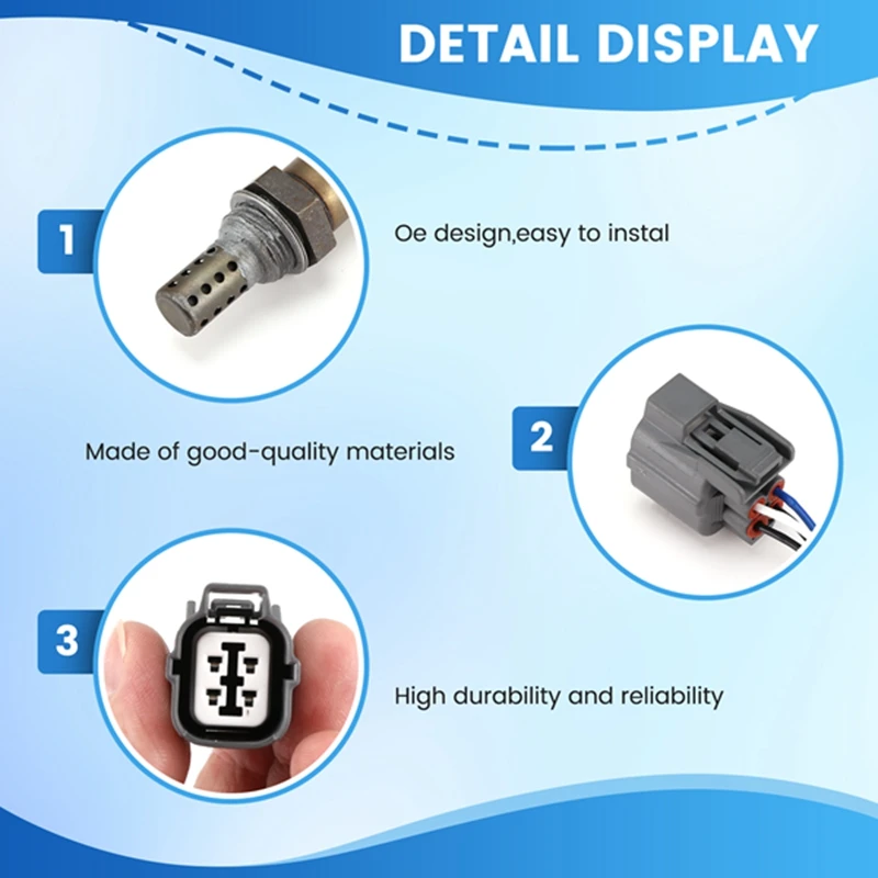 Upstream Oxygen Sensor 36531-PLD-013, 36532PLRA01 For Honda Civic Prelude 1996-2000