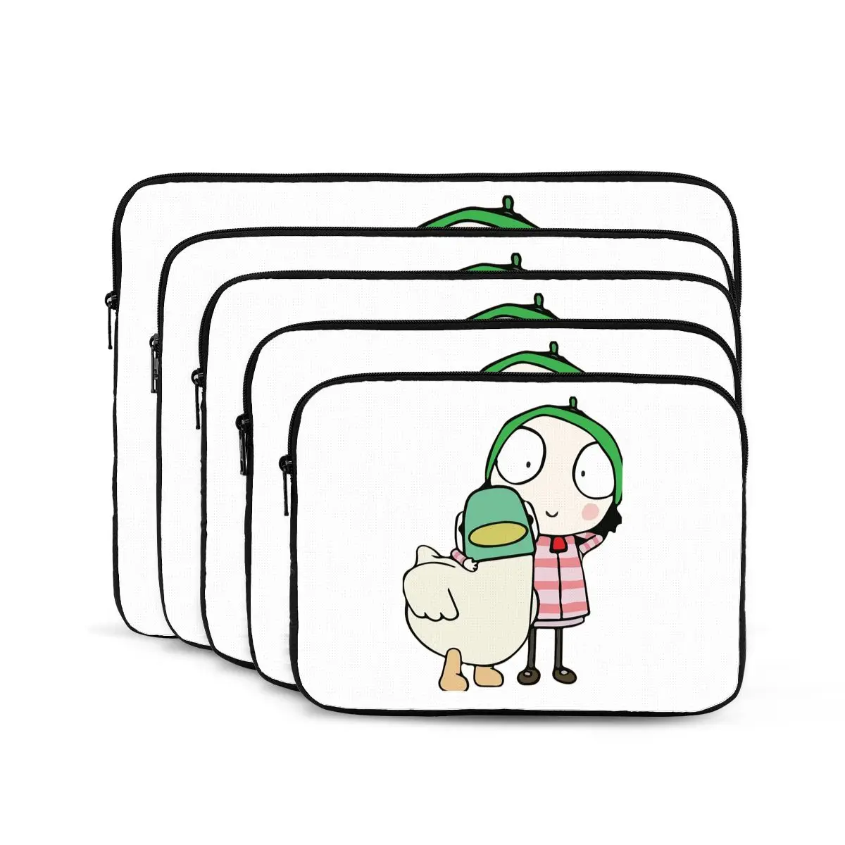 

Сара и утка, веселая сумка для ноутбука, чехол для ноутбука, чехол для ноутбука, противоударный чехол для планшета, сумка