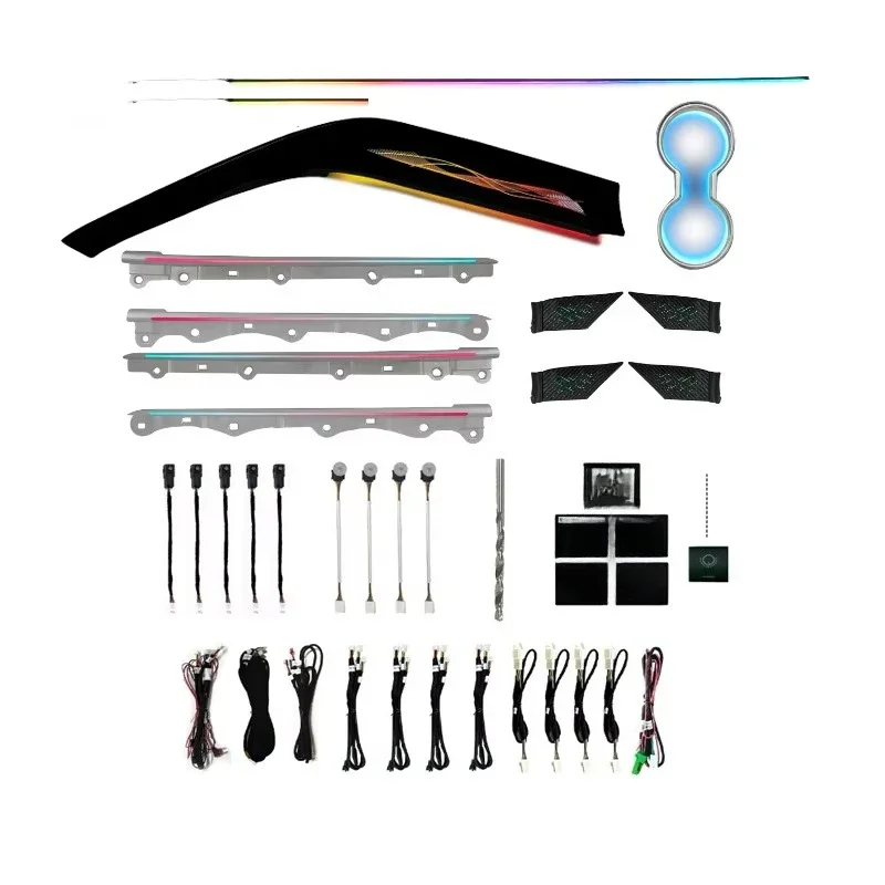 64-Color Star Rainbow Ambient Light Upgrade Kit for Toyota Camry 8th Generation 2018-2023 Interior LED Light Accessories